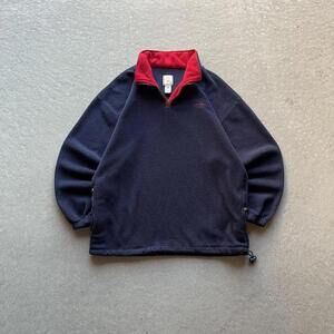 Vintage Y2K US Navy Fleece Pullover